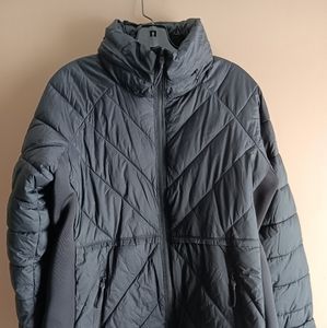 Body Glove Women's Puffer Coat with hood, Size Large